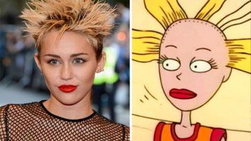 cartoon characters and their real life dopplegangers