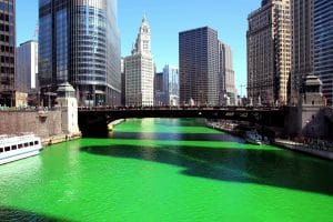 Green Chicago River