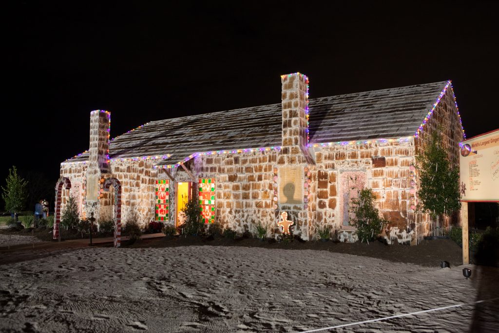 gingerbread house