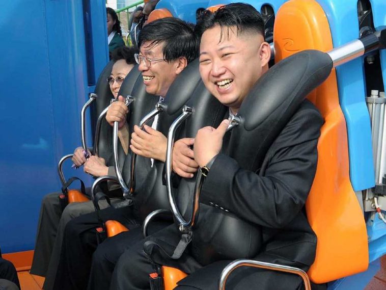 kim jong un rollercoaster