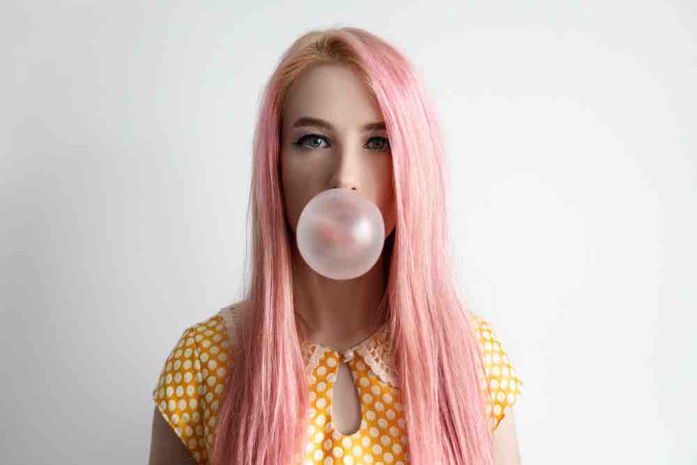 bubble gum.