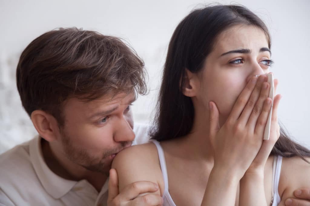 loving man apologizing to his partner, fight fair